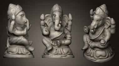 Indian sculptures (STKI_0075) 3D model for CNC machine